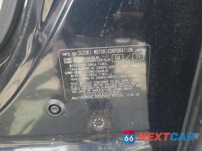 Zdjęcie 13 z 13 samochodu: 2011 SUZUKI GRAND VITARA PREMIUM VIN:JS3TD0D20B4102845 - miniatura
