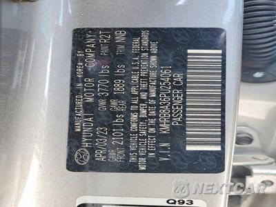 Zdjęcie 14 z 14 samochodu: 2023 HYUNDAI VENUE SE VIN:KMHRB8A36PU254061 - miniatura