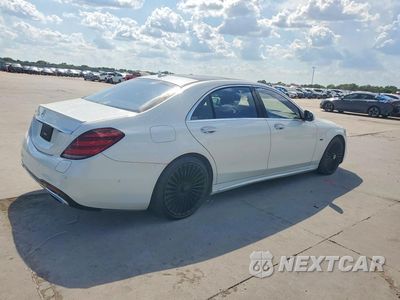 Trzecie zdjęcie samochodu z tyłu: 2019 MERCEDES-BENZ S S560E VIN:WDDUG7DB3KA476831 - miniatura