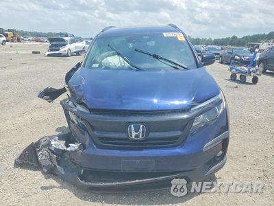 Piąte zdjęcie samochodu w środku: 2022 HONDA PILOT SPORT VIN:5FNYF6H37NB053919 - miniatura