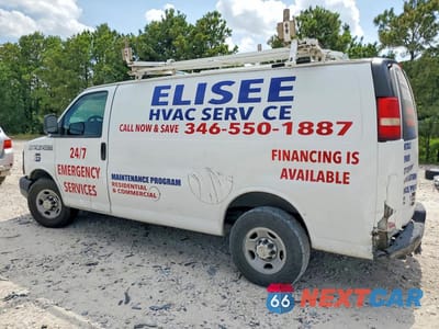 Drugie zdjęcie samochodu z przodu: 2014 CHEVROLET EXPRESS G2500 VIN:1GCWGFBA7E1100046 - miniatura