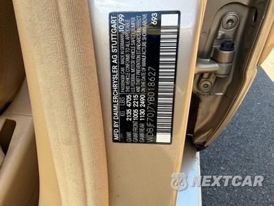 Zdjęcie 10 z 10 samochodu: 2000 MERCEDES-BENZ E 430 VIN:WDBJF70J7YB018627 - miniatura
