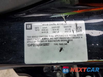 Zdjęcie 12 z 12 samochodu: 2014 BUICK VERANO VIN:1G4PS5SK6E4132857 - miniatura