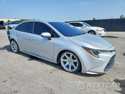 Czwarte zdjęcie samochodu z boku: 2023 TOYOTA COROLLA LE VIN:5YFB4MDE6PP028220 - miniatura