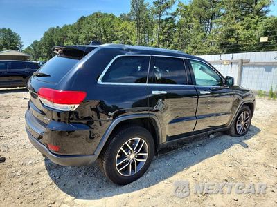 Trzecie zdjęcie samochodu z tyłu: 2018 JEEP GRAND CHEROKEE LIMITED VIN:1C4RJFBG6JC365557 - miniatura