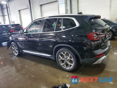 Drugie zdjęcie samochodu z przodu: 2022 BMW X3 XDRIVE30I VIN:5UX53DP03N9K73381 - miniatura