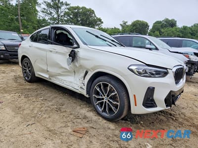 Czwarte zdjęcie samochodu z boku: 2023 BMW X4 M40I VIN:5UX43DT09P9R00976 - miniatura