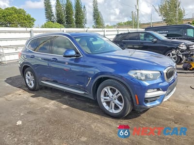 Czwarte zdjęcie samochodu z boku: 2018 BMW X3 XDRIVE30I VIN:5UXTR9C5XJLD61865 - miniatura