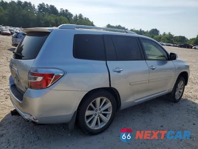 Trzecie zdjęcie samochodu z tyłu: 2009 TOYOTA HIGHLANDER BASE VIN:JTEEW44A292033934 - miniatura