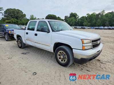 Czwarte zdjęcie samochodu z boku: 2007 CHEVROLET SILVERADO K1500 CLASSIC CREW CAB VIN:2GCEK13V771175910 - miniatura