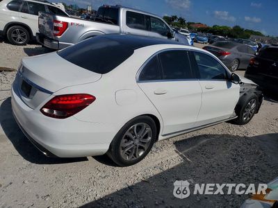 Trzecie zdjęcie samochodu z tyłu: 2017 MERCEDES-BENZ C 300 VIN:55SWF4JB5HU198778 - miniatura