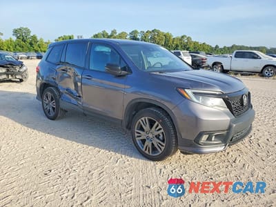 Czwarte zdjęcie samochodu z boku: 2020 HONDA PASSPORT EXL VIN:5FNYF8H59LB016154 - miniatura