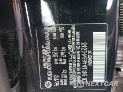 Zdjęcie 12 z 12 samochodu: 2021 HYUNDAI ELANTRA SEL VIN:5NPLM4AG6MH035445 - miniatura
