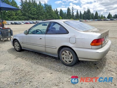 Drugie zdjęcie samochodu z przodu: 1997 HONDA CIVIC EX VIN:1HGEJ8245VL105092 - miniatura