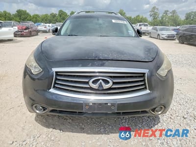 Piąte zdjęcie samochodu w środku: 2012 INFINITI FX35 BASE VIN:JN8AS1MU6CM122543 - miniatura