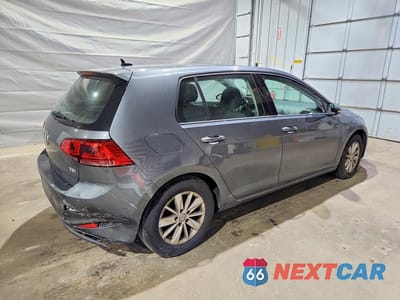 Trzecie zdjęcie samochodu z tyłu: 2016 VOLKSWAGEN GOLF S/SE VIN:3VW217AU9GM015696 - miniatura