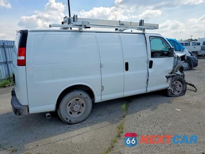 Trzecie zdjęcie samochodu z tyłu: 2025 GMC SAVANA G2500 VIN:1GTW7AFP8S1197402 - miniatura