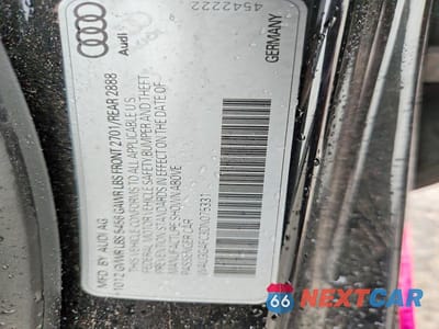 Zdjęcie 12 z 12 samochodu: 2013 AUDI A7 PRESTIGE VIN:WAU3GAFC3DN075331 - miniatura