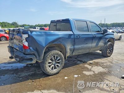 Trzecie zdjęcie samochodu z tyłu: 2019 CHEVROLET SILVERADO K1500 RST VIN:3GCUYEED3KG175781 - miniatura