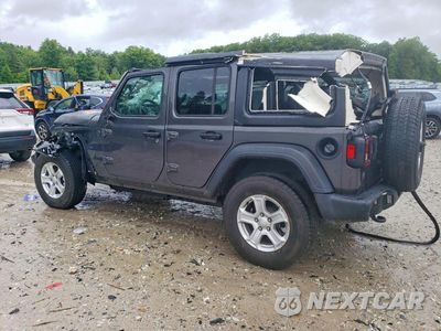 Drugie zdjęcie samochodu z przodu: 2022 JEEP WRANGLER UNLIMITED SPORT VIN:1C4HJXDG6NW120518 - miniatura
