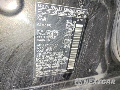 Zdjęcie 13 z 13 samochodu: 2017 NISSAN ROGUE SV VIN:KNMAT2MV7HP553793 - miniatura