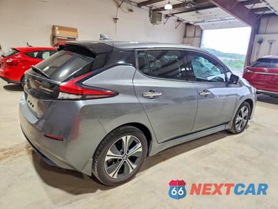 Trzecie zdjęcie samochodu z tyłu: 2021 NISSAN LEAF SL PLUS VIN:1N4BZ1DV8MC553578 - miniatura