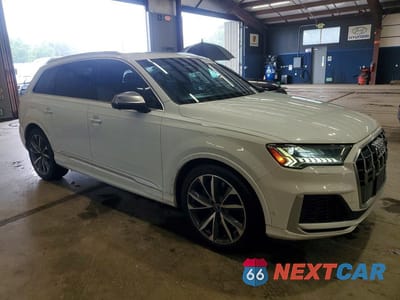 Czwarte zdjęcie samochodu z boku: 2021 AUDI SQ7 PREMIUM PLUS VIN:WA1AWBF71MD025632 - miniatura