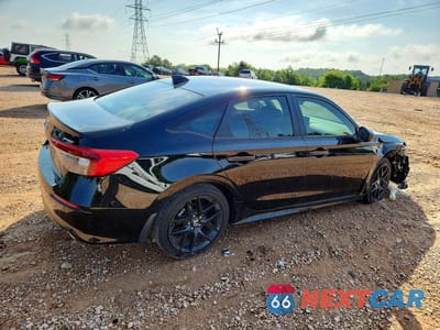 Trzecie zdjęcie samochodu z tyłu: 2024 HONDA CIVIC SPORT VIN:2HGFE2F51RH566818 - miniatura