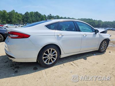 Trzecie zdjęcie samochodu z tyłu: 2017 FORD FUSION SE VIN:3FA6P0H74HR107027 - miniatura