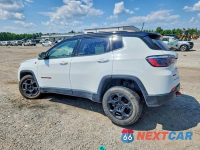 Drugie zdjęcie samochodu z przodu: 2023 JEEP COMPASS TRAILHAWK VIN:3C4NJDDN3PT544277 - miniatura
