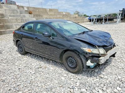 Czwarte zdjęcie samochodu z boku: 2013 HONDA CIVIC LX VIN:19XFB2F53DE212584 - miniatura