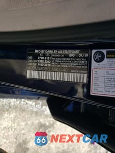 Zdjęcie 12 z 12 samochodu: 2020 MERCEDES-BENZ S 560 VIN:WDDUG8DB0LA502440 - miniatura