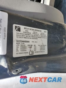 Zdjęcie 13 z 13 samochodu: 2004 SATURN VUE VIN:5GZCZ53494S859644 - miniatura