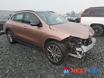 Czwarte zdjęcie samochodu z boku: 2022 MERCEDES-BENZ GLA 35 AMG VIN:W1N4N5BB3NJ342020 - miniatura