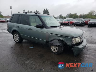 Czwarte zdjęcie samochodu z boku: 2006 LAND ROVER RANGE ROVER HSE VIN:SALME15456A202333 - miniatura