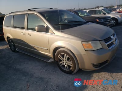 Czwarte zdjęcie samochodu z boku: 2009 DODGE GRAND CARAVAN SXT VIN:2D8HN54X49R591544 - miniatura