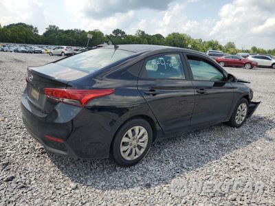 Trzecie zdjęcie samochodu z tyłu: 2021 HYUNDAI ACCENT SE VIN:3KPC24A63ME134838 - miniatura