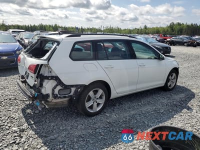 Trzecie zdjęcie samochodu z tyłu: 2019 VOLKSWAGEN GOLF SPORTWAGEN S VIN:3VW117AU9KM519203 - miniatura