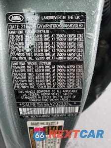 Zdjęcie 15 z 15 samochodu: 2006 LAND ROVER RANGE ROVER HSE VIN:SALME15456A202333 - miniatura