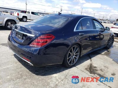 Trzecie zdjęcie samochodu z tyłu: 2020 MERCEDES-BENZ S 560 VIN:WDDUG8DB0LA502440 - miniatura