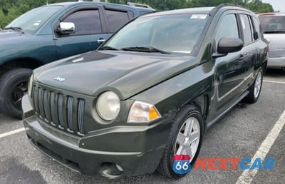 Drugie zdjęcie samochodu z przodu: 2007 JEEP COMPASS VIN:1J8FT47W07D124171 - miniatura
