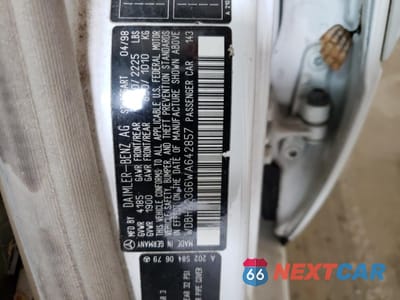 Zdjęcie 12 z 12 samochodu: 1998 MERCEDES-BENZ C 230 VIN:WDBHA23G6WA642857 - miniatura