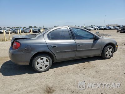 Trzecie zdjęcie samochodu z tyłu: 2003 DODGE NEON SE VIN:1B3ES26CX3D162245 - miniatura