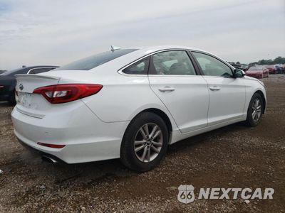 Trzecie zdjęcie samochodu z tyłu: 2017 HYUNDAI SONATA SE VIN:5NPE24AF2HH587763 - miniatura
