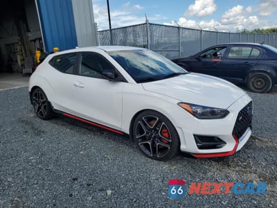 Czwarte zdjęcie samochodu z boku: 2021 HYUNDAI VELOSTER N VIN:KMHT36AH1MU011689 - miniatura