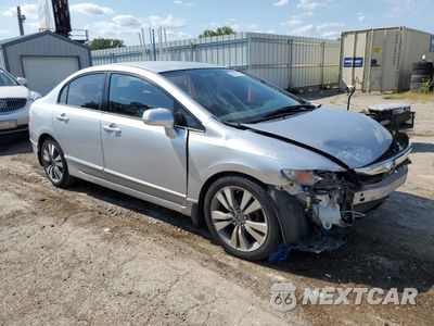 Czwarte zdjęcie samochodu z boku: 2010 HONDA CIVIC LX VIN:2HGFA1F5XAH319954 - miniatura