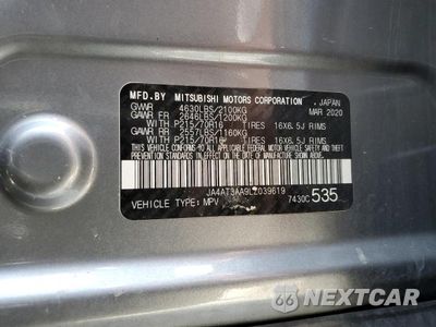 Zdjęcie 13 z 13 samochodu: 2020 MITSUBISHI ECLIPSE CROSS ES VIN:JA4AT3AA9LZ039619 - miniatura
