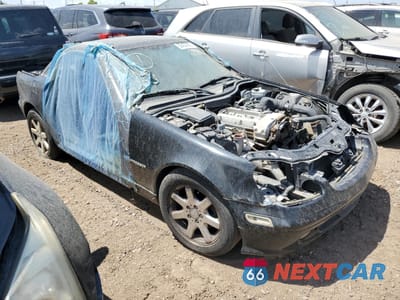 Czwarte zdjęcie samochodu z boku: 2004 MERCEDES-BENZ SLK 230 KOMPRESSOR VIN:WDBKK49F74F303635 - miniatura