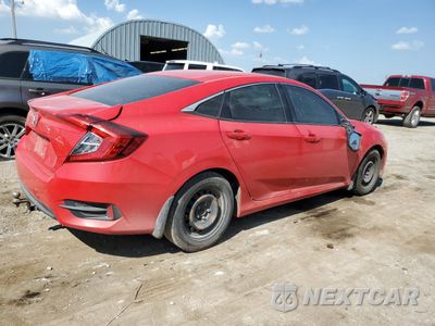 Trzecie zdjęcie samochodu z tyłu: 2017 HONDA CIVIC LX VIN:2HGFC2F52HH549112 - miniatura