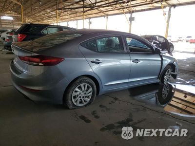 Trzecie zdjęcie samochodu z tyłu: 2017 HYUNDAI ELANTRA SE VIN:KMHD74LF3HU090099 - miniatura